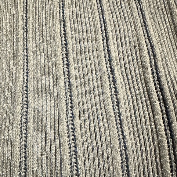 Birch NY Baby Blue Ribbed Knit Bodycon Sweater Dress NWT - Picture 5 of 5